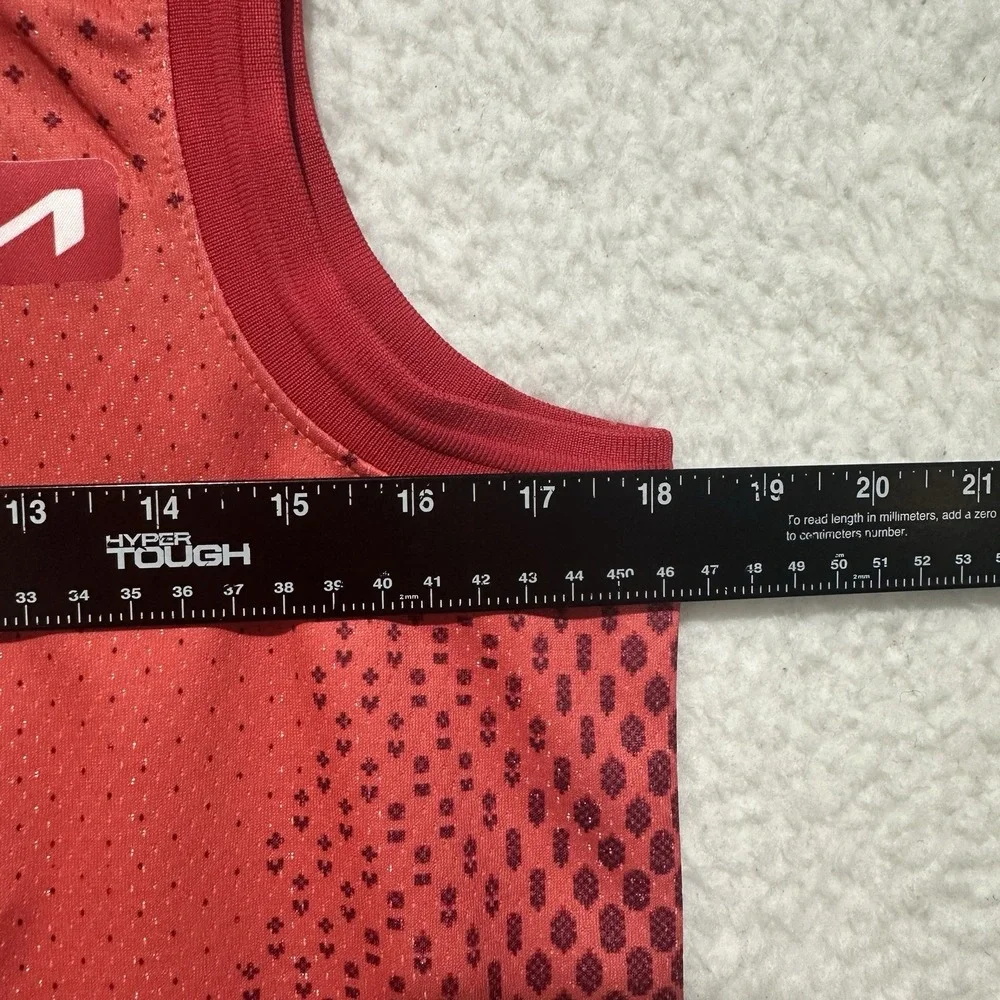 Jordan LeBron James #6 2022 NBA‎ All Star Game Swingman Red Jersey Mens Sz Small